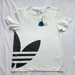 Adidas Boys Big Trefoil Tee - M